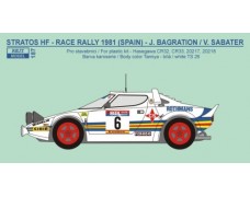Transkit – Lancia Stratos HF "Rothmans" Race Rally 1981 - Bagration